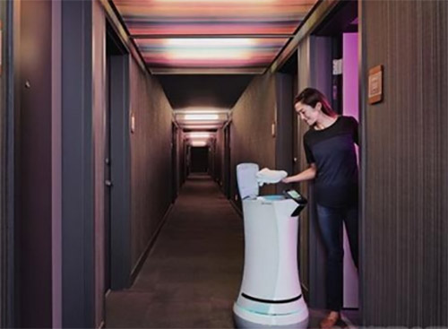 酒店服務(wù)機(jī)器人 酒店服務(wù)機(jī)器人